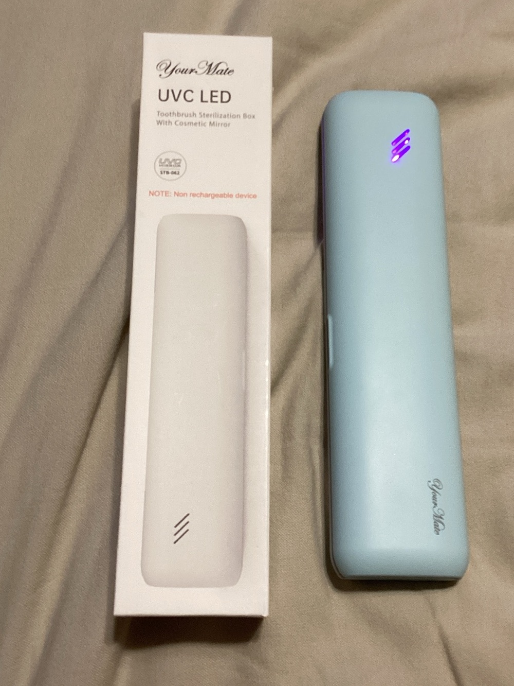 YourMate UVC LED Toothbrush Sterilizer